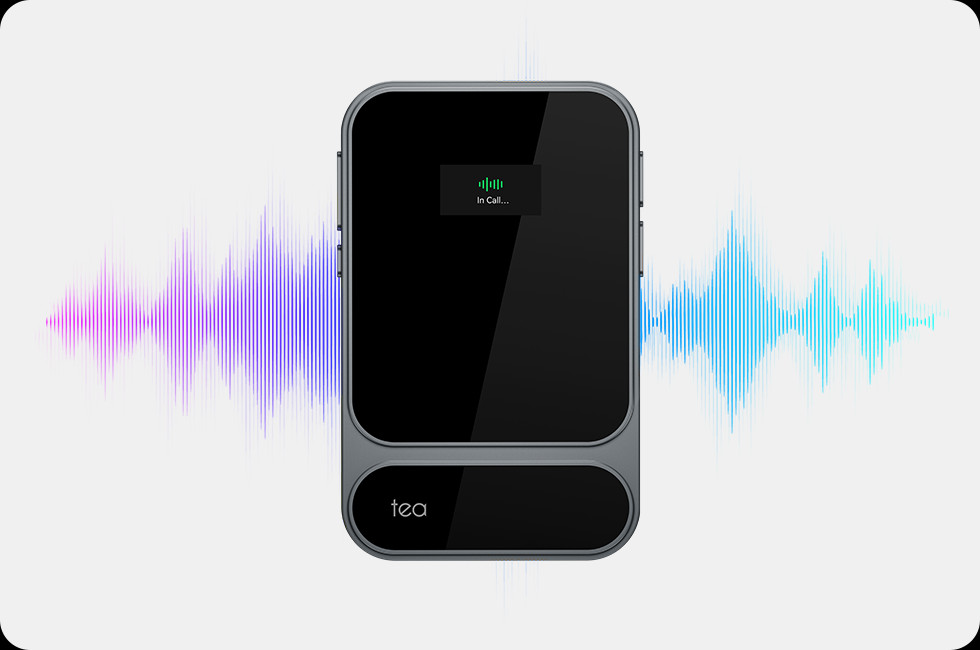 Call waveform with Tea Pro