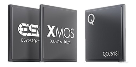 ESS, XMOS and Qualcomm chips