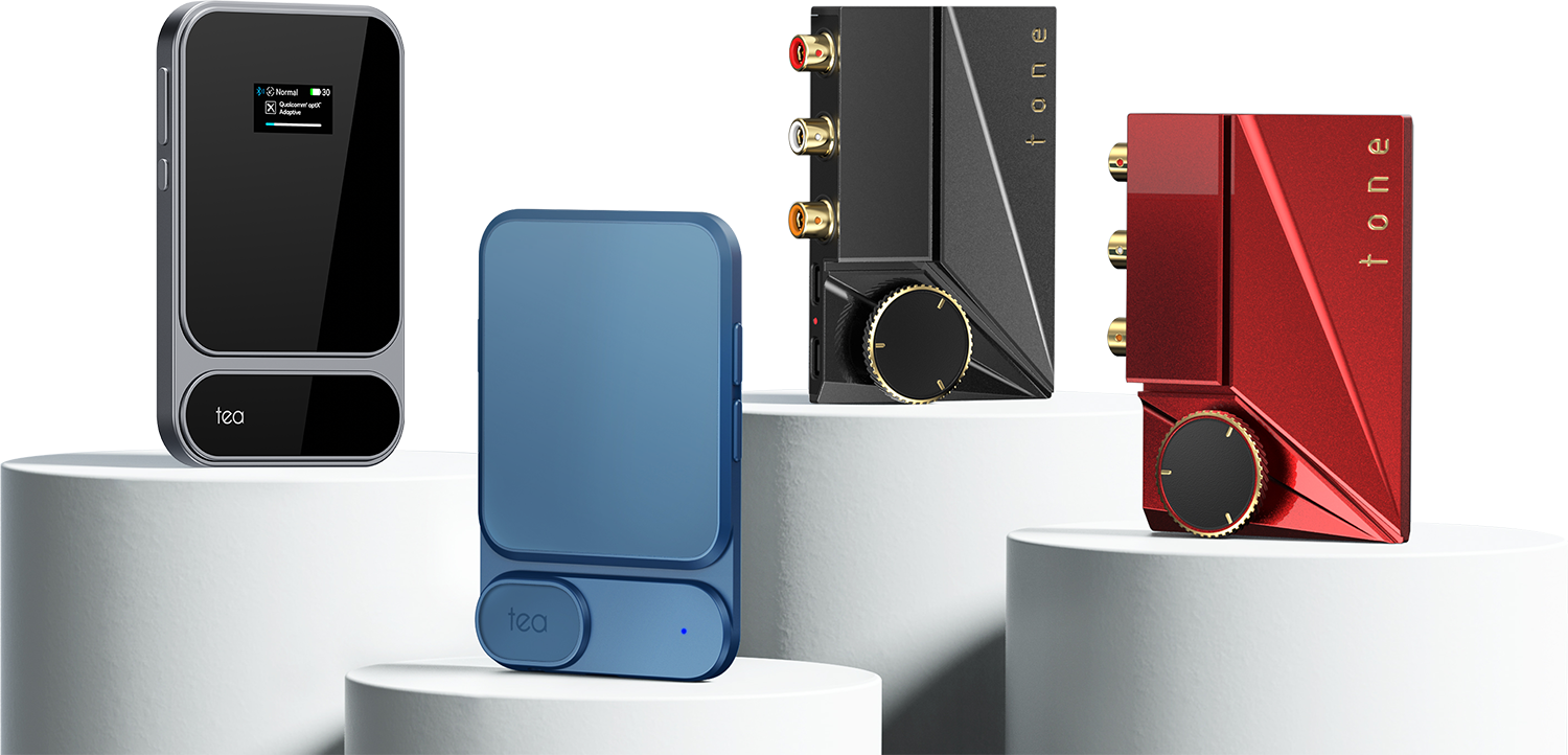 The Khadas audio family: Tea, Tea Pro, and Tone2 Pro