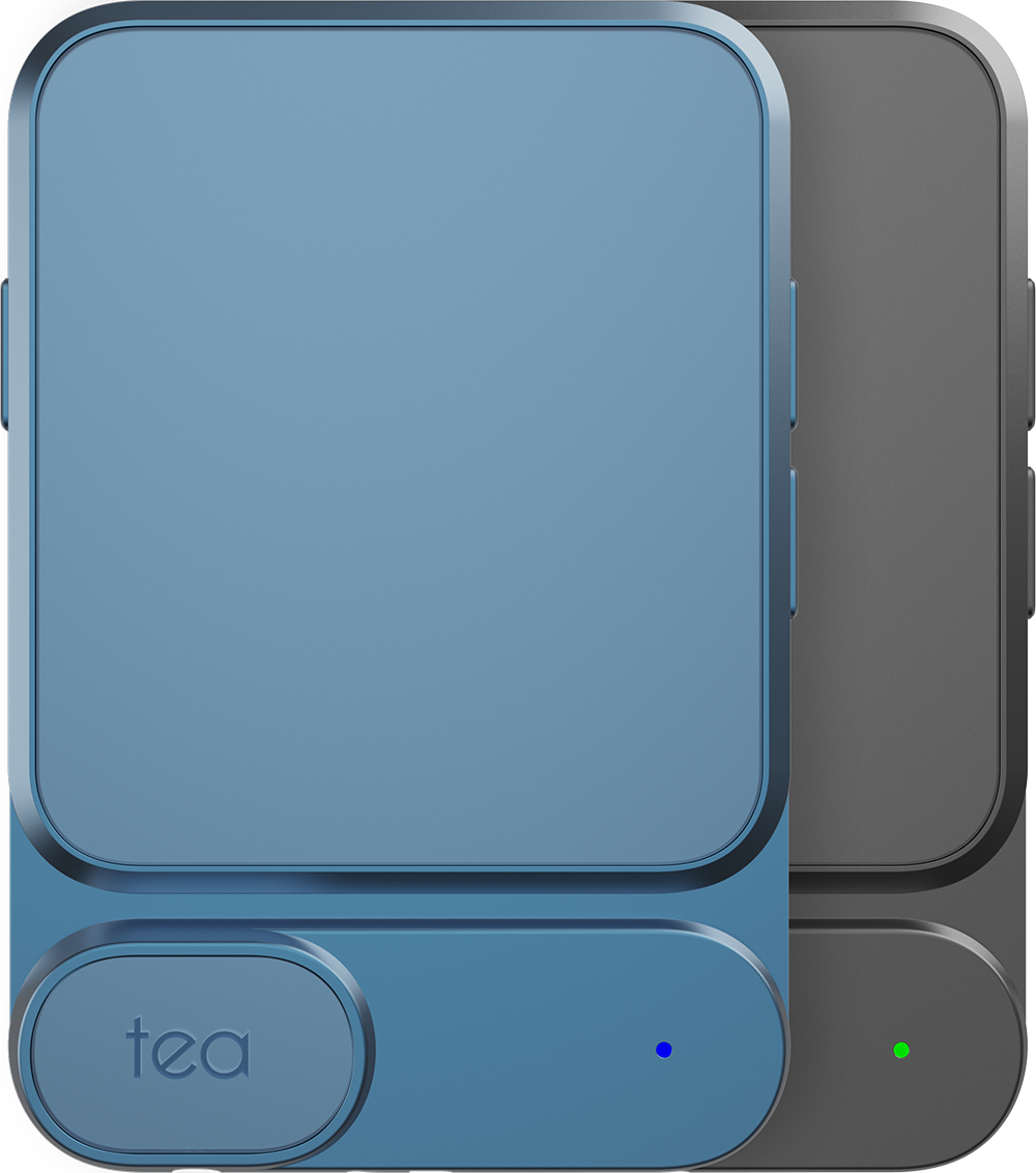 Khadas Tea Pro in blue and grey