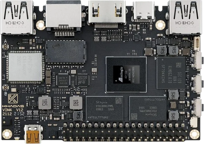 VIM4 board, stand-in for the community build